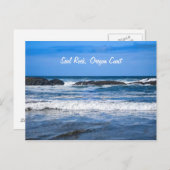 Seal Rock Oregon Coast On Pacific Ocean Postkarte (Vorne/Hinten)