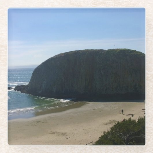 Seal Rock State Park Glasuntersetzer (Vorderseite)