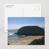 Seal Rock State Park Postkarte (Vorne/Hinten)