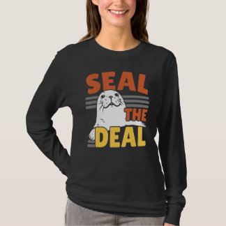 Seal The Deal Underwater Animal Marine Biology Sea T-Shirt