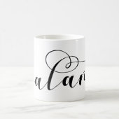 Sealand Flag im Herzen, Fürstentum Sealand Kaffeetasse (Mittel)