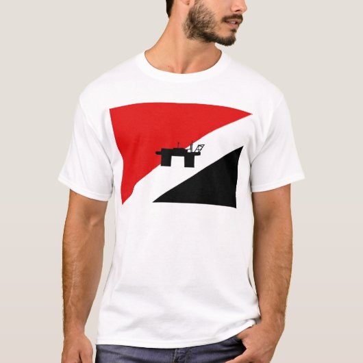 Sealand Flagge T-Shirt (Vorderseite)