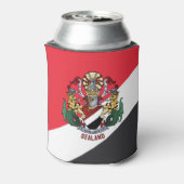 Sealand mit Wappen überlagert Dosenkühler (Kanne Rückseite)