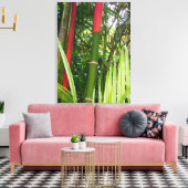 Sealing-Palm Leinwanddruck (Insitu (Wohnzimmer))