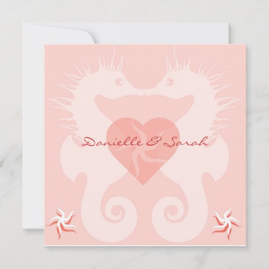 SeaLove Einladung (Vorderseite)