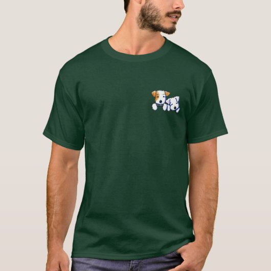 Sealyham Pocket Full O Puppies T-Shirt (Vorderseite)