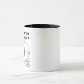 Sealyham Terrier Barking Logic Funny Dog Sarcastic Tasse (Zentrum)