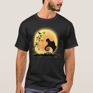 Sealyham Terrier Beängstigend und Moon Hund Hallow T-Shirt