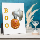 Sealyham Terrier Boo Fotoplatte (Seite)