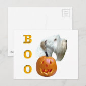 Sealyham Terrier Boo Postkarte (Vorne/Hinten)