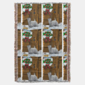 Sealyham Terrier Christmas Decke (Vorderseite Vertikal)