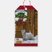 Sealyham Terrier Christmas Geschenkanhänger (Rückseite)