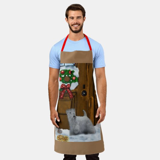 Sealyham Terrier Christmas Geschenke Schürze (Getragen)