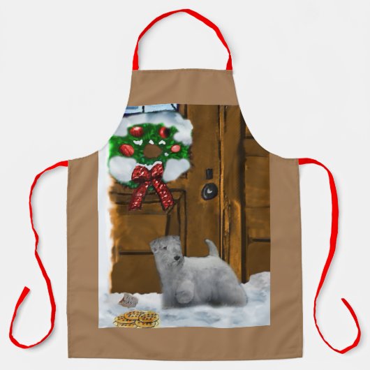 Sealyham Terrier Christmas Geschenke Schürze (Vorderseite)