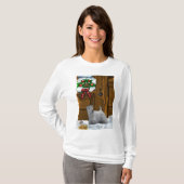 Sealyham Terrier Christmas Geschenke T-Shirt (Vorne ganz)