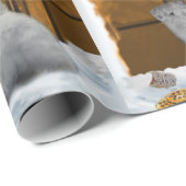 Sealyham Terrier Christmas Geschenkpapier (Rolleneckpunkt)