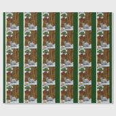 Sealyham Terrier Christmas Geschenkpapier (Flach)