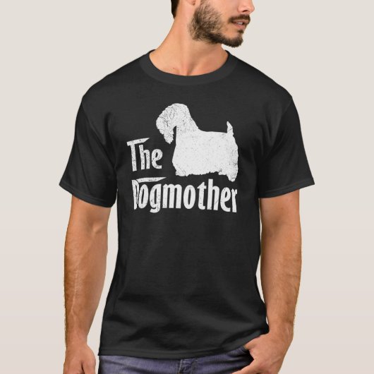Sealyham Terrier Dog Mama Muttertag T-Shirt (Vorderseite)