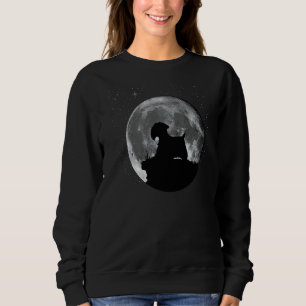 Sealyham Terrier Dog Moon Sweatshirt