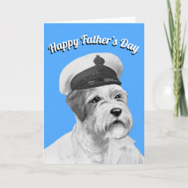 Sealyham Terrier Fathers Day Karte