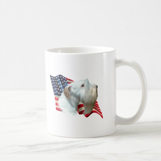Sealyham Terrier Flag Kaffeetasse (Rechts)