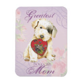 Sealyham Terrier Heart Mama Magnet (Vertikal)