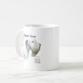 Sealyham Terrier History Design Kaffeetasse (Vorderseite Links)