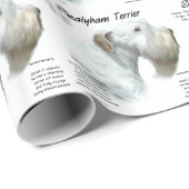 Sealyham Terrier History Geschenkpapier (Rolleneckpunkt)