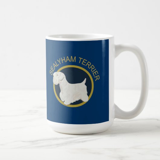 SEALYHAM TERRIER KAFFEETASSE (Rechts)
