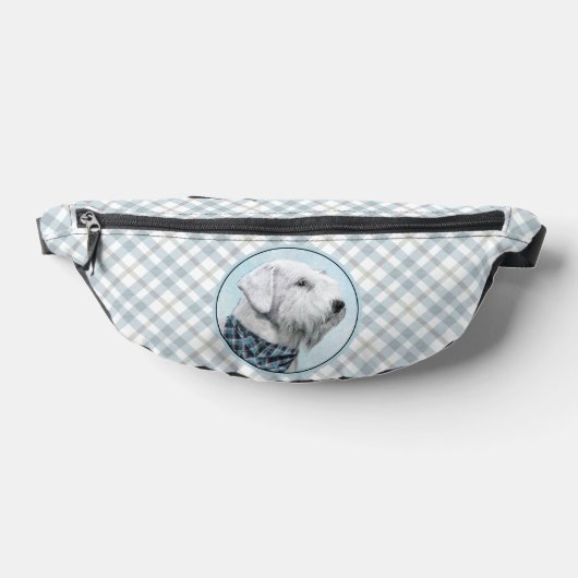 Sealyham Terrier Malerei Niedlich Original Hunde K Bauchtasche (Ablage )