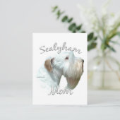 Sealyham Terrier Mama 2 Postkarte (Stehend Vorderseite)