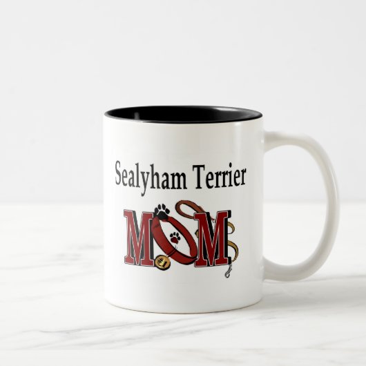 Sealyham Terrier Mama Tasse (Rechts)