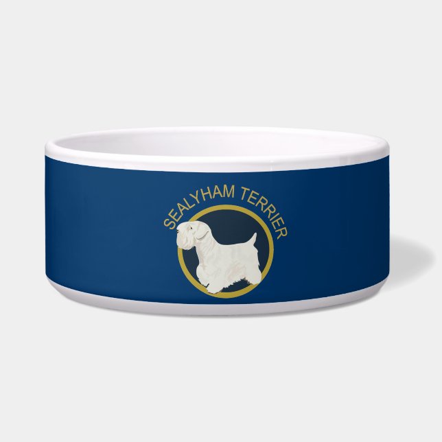 SEALYHAM TERRIER NAPF (Vorderseite)
