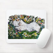 Sealyham Terrier Narzissen Mousepad (Mit Mouse)