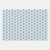 Sealyham Terrier Painting - Niedliche Original Dog Geschenkpapier Set (Vorderseite)