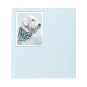 Sealyham Terrier Painting - Niedliche Original Dog Notizblock