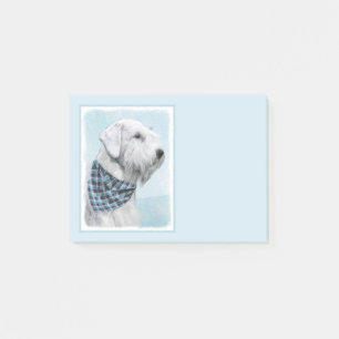 Sealyham Terrier Painting - Niedliche Original Dog Post-it Klebezettel