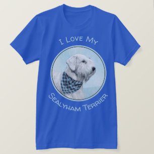 Sealyham Terrier Painting - Niedliche Original Dog T-Shirt