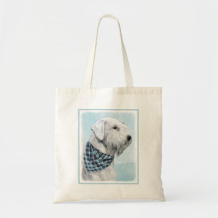 Sealyham Terrier Painting - Niedliche Original Dog Tragetasche