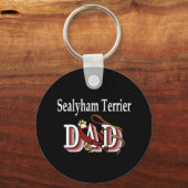 Sealyham Terrier Papa Schlüsselanhänger (Vorderseite)