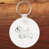 Sealyham Terrier Schlüsselanhänger (Vorderseite)