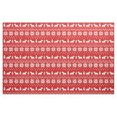 Sealyham Terrier-Silhouette-Weihnachtsmuster Stoff (Fat Quarter (45,7 x 55,9 cm))