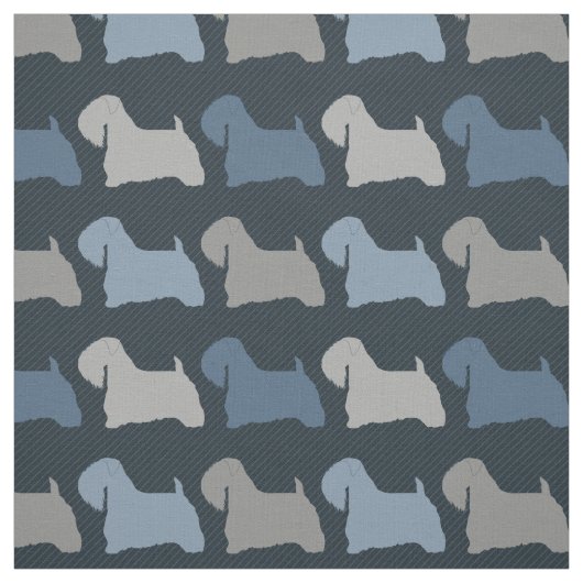 Sealyham Terrier Stoff (Muster)