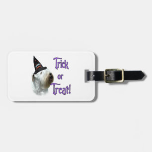 Sealyham Terrier Trick oder Treat Gepäckanhänger