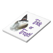 Sealyham Terrier Trick oder Treat Notizblock (Rotiert)