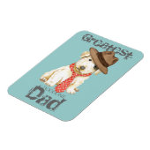 Sealyham Terrier Vater Magnet (Linke Seite)