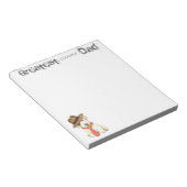 Sealyham Terrier Vater Notepad Notizblock (angewinkelt)