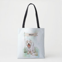Sealyham Terrier Wasserfarben personalisierter Hun