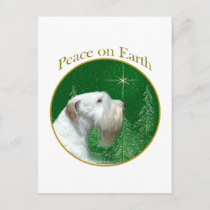 Sealyham Terrier Weltfrieden Postkarte