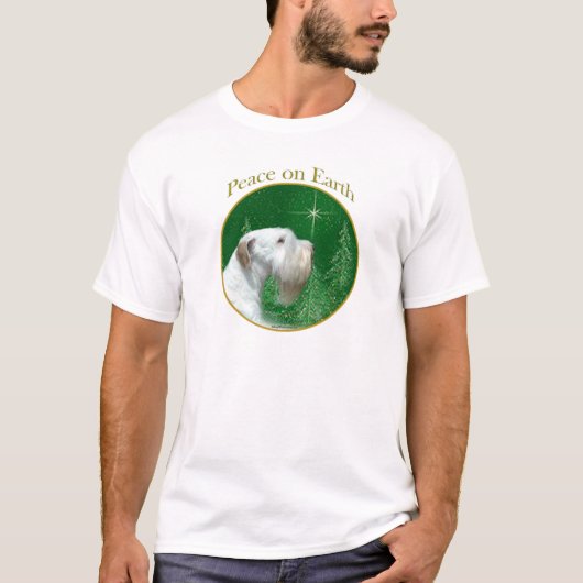 Sealyham Terrier Weltfrieden T-Shirt (Vorderseite)